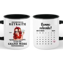 Charger l&#39;image dans la galerie, Retraite T shirt personnalisé, Fête des mères Cadeaux pour professionnelle maman, Grand-mère, je ne suis pas à la retraite
