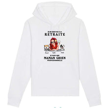 Charger l&#39;image dans la galerie, Retraite T shirt personnalisé, Fête des mères Cadeaux, professionnelle maman chien, Grand-mère, je ne suis pas à la retraite
