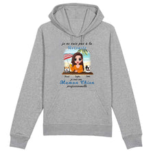 Charger l&#39;image dans la galerie, Retraite T-shirt personnalisé, Fête des mères Cadeaux pour  maman Chien, Plage, été, je ne suis pas à la retraite
