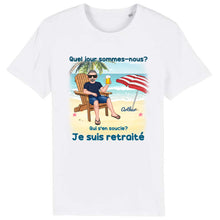 Charger l&#39;image dans la galerie, Date d&#39;anniversaire Mug Calendrier personnalisé, fête des pères Cadeaux pour Papa, Plage, été, Je suis retraité
