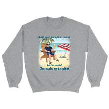 Charger l&#39;image dans la galerie, Date d&#39;anniversaire Mug Calendrier personnalisé, fête des pères Cadeaux pour Papa, Plage, été, Je suis retraité
