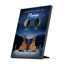Charger l&#39;image dans la galerie, Phase de Lune Poster personnalisé, Fête des Mères, TU ES DEVENU NOTRE Maman Chevaux
