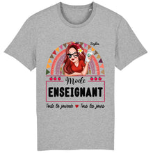 Charger l&#39;image dans la galerie, Enseignante Sweat-shirt personnalisée, Cadeaux pour la fête des enseignants, Mode enseignant toute la journée, tous les jours
