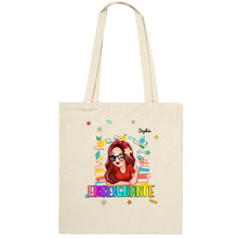 Charger l&#39;image dans la galerie, Enseignante Sac fourre-tout personnalisée, Tote bag Cadeaux pour la fête des enseignants, L&#39;été des enseignants
