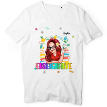 Charger l&#39;image dans la galerie, Enseignante Sac fourre-tout personnalisée, Tote bag Cadeaux pour la fête des enseignants, L&#39;été des enseignants
