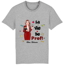 Charger l&#39;image dans la galerie, Enseignante Sac fourre-tout personnalisée, Tote bag Cadeaux pour la fête des enseignants, La vie de prof
