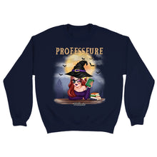 Charger l&#39;image dans la galerie, Professeure Sweat-shirt personnalisée, Cadeaux pour la fête des enseignants, Cadeau d&#39;Halloween pour l&#39;enseignante

