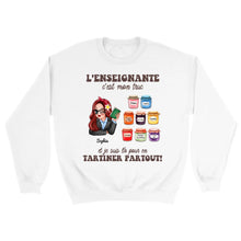 Charger l&#39;image dans la galerie, Enseignante Sac fourre-tout personnalisée, Tote bag Cadeaux pour la fête des enseignants, L’enseignement c’est mon truc
