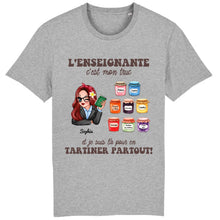 Charger l&#39;image dans la galerie, Enseignante Sac fourre-tout personnalisée, Tote bag Cadeaux pour la fête des enseignants, L’enseignement c’est mon truc
