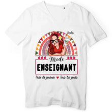 Charger l&#39;image dans la galerie, Sac fourre-tout personnalisée, Tote bag Cadeaux pour la fête des enseignants, Mode enseignant toute la journée, tous les jours
