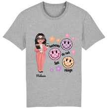 Charger l&#39;image dans la galerie, Professeure Sweat-shirt personnalisée, Cadeaux pour la fête des enseignants, Heureuse de voir ton visage
