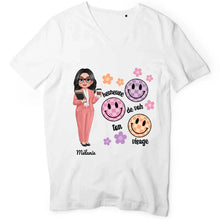 Charger l&#39;image dans la galerie, Professeure Sweat-shirt personnalisée, Cadeaux pour la fête des enseignants, Heureuse de voir ton visage
