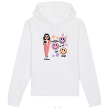 Charger l&#39;image dans la galerie, Professeure Sweat-shirt personnalisée, Cadeaux pour la fête des enseignants, Heureuse de voir ton visage
