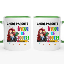 Charger l&#39;image dans la galerie, Enseignante Sweat-shirt personnalisée, Cadeaux pour la fête des enseignants, Chers Parents, À vous de jouer !
