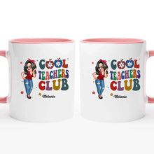 Charger l&#39;image dans la galerie, Enseignante Sac fourre-tout personnalisée, Tote bag Cadeaux pour la fête des enseignants, Club des profs cool
