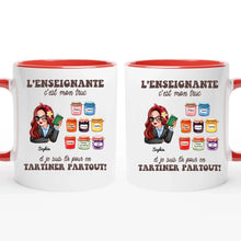 Charger l&#39;image dans la galerie, Enseignante Sac fourre-tout personnalisée, Tote bag Cadeaux pour la fête des enseignants, L’enseignement c’est mon truc
