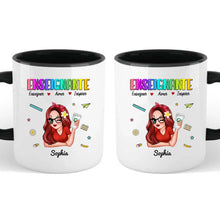 Charger l&#39;image dans la galerie, Enseignante Sac fourre-tout personnalisée, Tote bag Cadeaux pour la fête des enseignants, Enseigner Aimer Inspirer l&#39;été
