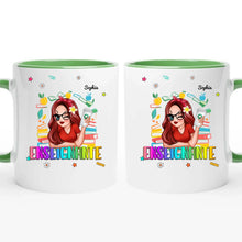 Charger l&#39;image dans la galerie, Enseignante Sac fourre-tout personnalisée, Tote bag Cadeaux pour la fête des enseignants, L&#39;été des enseignants
