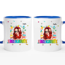 Charger l&#39;image dans la galerie, Enseignante Sac fourre-tout personnalisée, Tote bag Cadeaux pour la fête des enseignants, L&#39;été des enseignants
