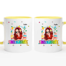 Charger l&#39;image dans la galerie, Enseignante Sac fourre-tout personnalisée, Tote bag Cadeaux pour la fête des enseignants, L&#39;été des enseignants
