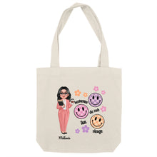 Charger l&#39;image dans la galerie, Professeure Tasse de voyage personnalisée, Gobelet Cadeaux pour enseignants, Heureuse de voir ton visage
