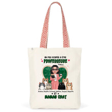 Charger l&#39;image dans la galerie, Professeure Tasse de voyage personnalisée, Gobelet Cadeaux pour enseignants, Un peu occupée à être professeure et maman chat
