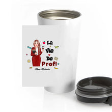 Charger l&#39;image dans la galerie, Enseignante Sac fourre-tout personnalisée, Tote bag Cadeaux pour la fête des enseignants, La vie de prof

