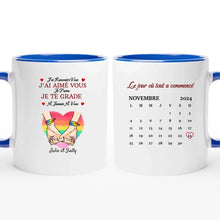Charger l&#39;image dans la galerie, Tasse de voyage personnalisé, Gobelet Saint-Valentin Cadeaux pour couple, LGBT, Couple main dans la main
