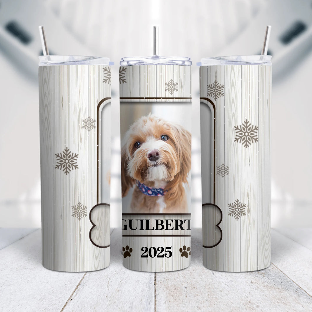 Gobelet Photo personnalisée, Tumbler cadeau pour Maman et Papa chat, Chien, lapin, cheval
