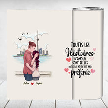 Charger l&#39;image dans la galerie, Gobelet personnalisée noms, Tumbler cadeau pour Couple, épouse, mari, Famile, Toutes Les Histoires
