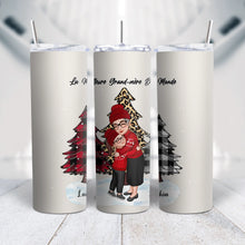 Charger l&#39;image dans la galerie, Gobelet personnalisée noms, Tumbler Cadeau pour grand-mère, Cadeau de Noël pour Petite-Fille, Petit-Fils
