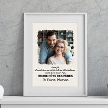 Charger l&#39;image dans la galerie, Gobelet personnalisé, cadeau pour fête des pères, Tumbler photo personnalisée À mon fils de la part de maman
