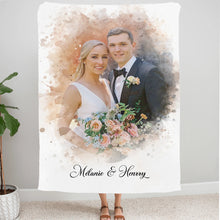 Charger l&#39;image dans la galerie, Photo de famille Poster personnalisée cadeau pour la fête des pères pour papa, mari ou grand-père, amour et souvenirs
