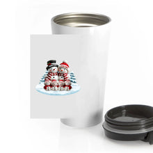 Charger l&#39;image dans la galerie, 3D Bonhomme de neige Noms d&#39;enfants Personnalisés Ornements, Décoration de Noël Cadeaux Pour Grand-mère, grand-père
