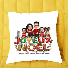 Charger l'image dans la galerie, Effet 3D Famille Noms Mug Personnalisés, Noël Cadeaux Pour Couple, Maman, Papa, Chiens, Chats, Joyeux Noël
