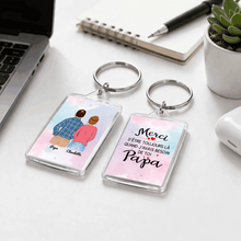 Charger l'image dans la galerie, Rectangular Keyring MK 9
