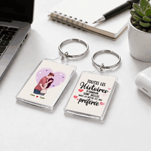 Charger l'image dans la galerie, Rectangular Keyring MK 9
