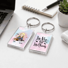 Charger l'image dans la galerie, Rectangular Keyring MK 9
