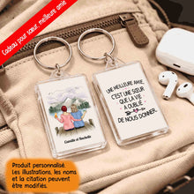 Charger l'image dans la galerie, Jusqu'à 5 filles, Porte-clés acrylique personnalisé meilleure amie, pour les meilleures amies, les sœurs
