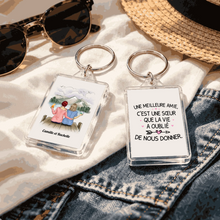 Charger l'image dans la galerie, Rectangular Keyring MK 7
