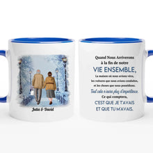 Charger l'image dans la galerie, Porte-clés acrylique coeur personnalisé À ma Femme, Mon Mari, Cadeaux pour vieux couple
