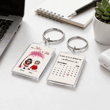 Charger l'image dans la galerie, Rectangular Keyring MK 9
