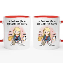 Charger l'image dans la galerie, Porte-clés acrylique Personnalisé pour Amoureux des Chats - Jusqu'à 12 Chats, Maman Chat
