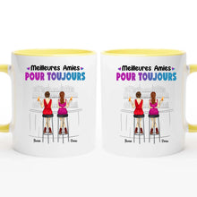 Charger l'image dans la galerie, Jusqu'à 6 filles, Porte-clés acrylique personnalisé meilleure amie, femme meilleures amies, meilleures amies pour la vie
