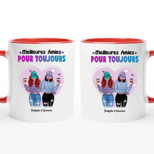 Charger l'image dans la galerie, Jusqu'à 5 filles, Porte-clés acrylique personnalisé meilleure amie, femme meilleures amies
