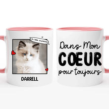 Charger l'image dans la galerie, Porte-clés acrylique personnalisé chien chat animaux, Photo des animaux, papa chat, mug papa chat, papa chien
