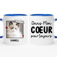 Charger l'image dans la galerie, Porte-clés acrylique personnalisé chien chat animaux, Photo des animaux, papa chat, mug papa chat, papa chien
