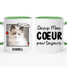Charger l'image dans la galerie, Porte-clés acrylique personnalisé chien chat animaux, Photo des animaux, papa chat, mug papa chat, papa chien
