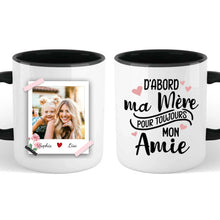 Charger l'image dans la galerie, Porte-clés acrylique personnalisé maman, Photo de la mère et de la fille, Cadeaux pour la fête des mères
