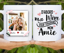 Charger l'image dans la galerie, Porte-clés acrylique personnalisé maman, Photo de la mère et de la fille, Cadeaux pour la fête des mères
